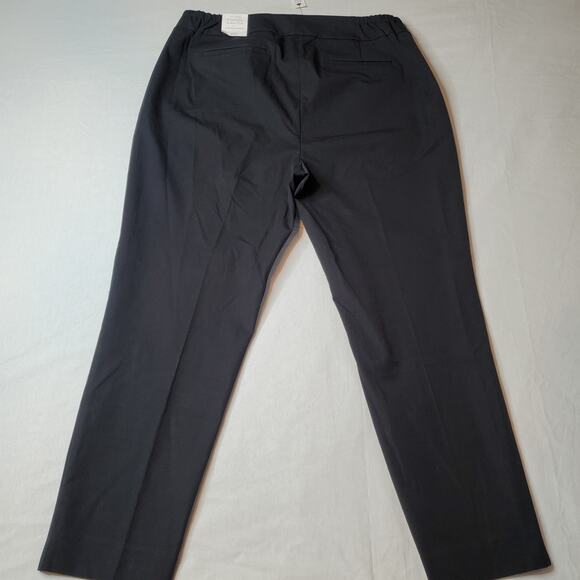 Talbots Women's Size 18W NWT Chatham Ankle Pants Slim Leg Black - Picture 5 of 9